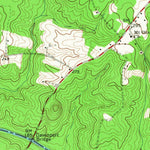 United States Geological Survey Lake Anna East, VA (1966, 24000-Scale) digital map