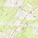 United States Geological Survey Lake Anna East, VA (1973, 24000-Scale) digital map