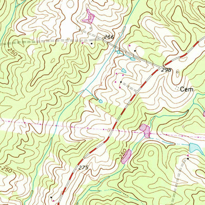 United States Geological Survey Lake Anna East, VA (1973, 24000-Scale) digital map