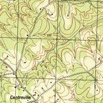 United States Geological Survey Lake Anna West, VA (1942, 31680-Scale) digital map
