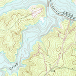 United States Geological Survey Lake Anna West, VA (1973, 24000-Scale) digital map
