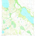 United States Geological Survey Lake Arbuckle, FL (1952, 24000-Scale) digital map