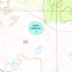 United States Geological Survey Lake Arbuckle, FL (1952, 24000-Scale) digital map