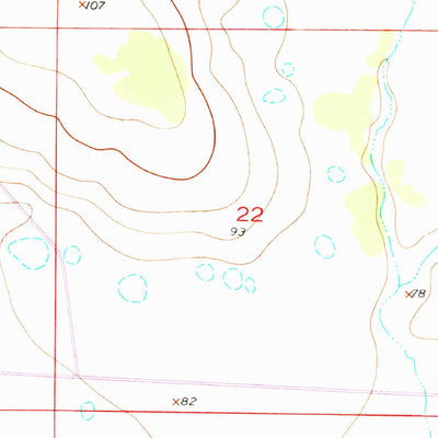 United States Geological Survey Lake Arbuckle NE, FL (1952, 24000-Scale) digital map