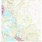 United States Geological Survey Lake Arbuckle SW, FL (1952, 24000-Scale) digital map