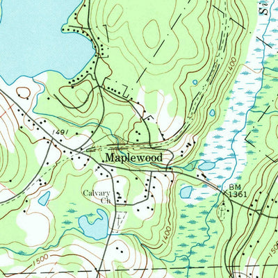 United States Geological Survey Lake Ariel, PA (1994, 24000-Scale) digital map