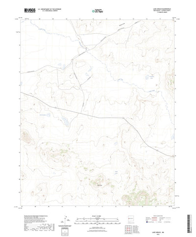 United States Geological Survey Lake Armijo, NM (2023, 24000-Scale) digital map