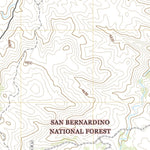 United States Geological Survey Lake Arrowhead, CA (2021, 24000-Scale) digital map