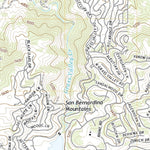 United States Geological Survey Lake Arrowhead, CA (2021, 24000-Scale) digital map