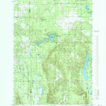United States Geological Survey Lake Arrowhead, MI (1985, 24000-Scale) digital map