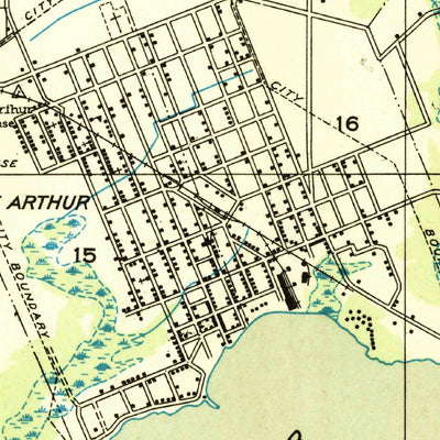 United States Geological Survey Lake Arthur, LA (1946, 31680-Scale) digital map