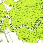 United States Geological Survey Lake Arthur, LA (1954, 31680-Scale) digital map