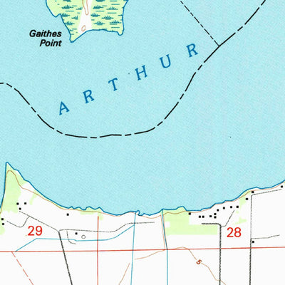 United States Geological Survey Lake Arthur, LA (1994, 24000-Scale) digital map