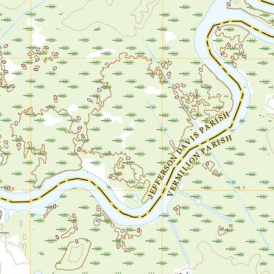 United States Geological Survey Lake Arthur, LA (2020, 24000-Scale) digital map
