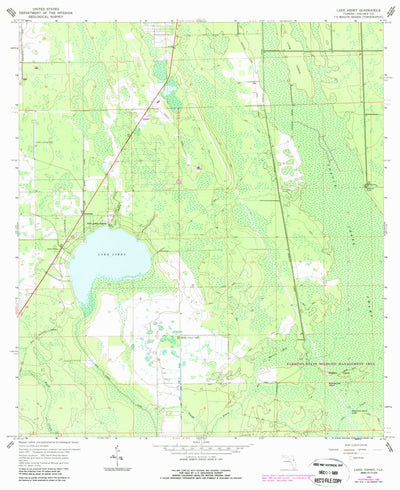 United States Geological Survey Lake Ashby, FL (1966, 24000-Scale) digital map
