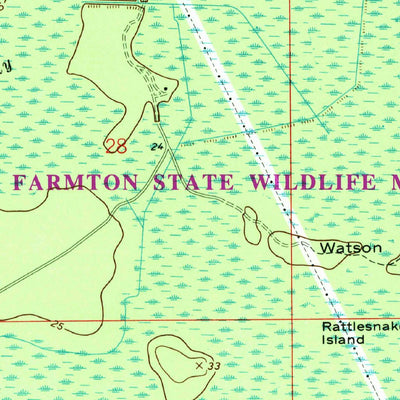 United States Geological Survey Lake Ashby, FL (1966, 24000-Scale) digital map