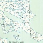 United States Geological Survey Lake Athanasio, LA (1935, 31680-Scale) digital map