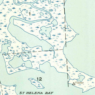 United States Geological Survey Lake Athanasio, LA (1935, 31680-Scale) digital map