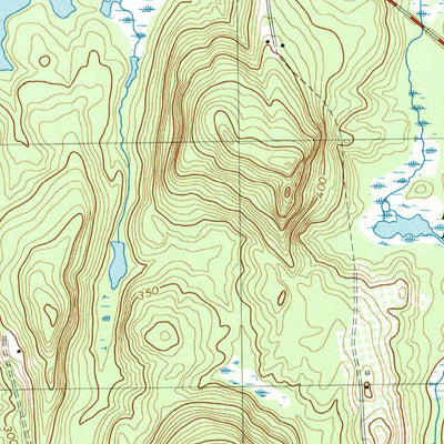 United States Geological Survey Lake Auburn East, ME (1979, 24000-Scale) digital map