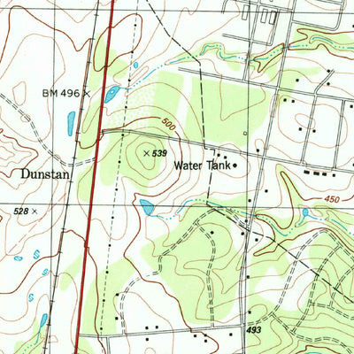 United States Geological Survey Lake Bastrop, TX (1982, 24000-Scale) digital map