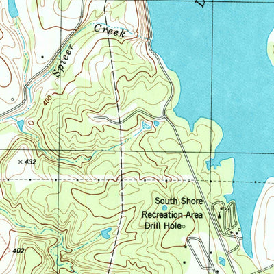 United States Geological Survey Lake Bastrop, TX (1982, 24000-Scale) digital map