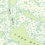United States Geological Survey Lake Batola, LA (1935, 31680-Scale) digital map