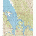 United States Geological Survey Lake Berryessa, CA (1998, 24000-Scale) digital map