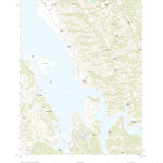 United States Geological Survey Lake Berryessa, CA (2018, 24000-Scale) digital map