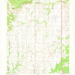 United States Geological Survey Lake Boren, OK (1973, 24000-Scale) digital map