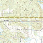 United States Geological Survey Lake Boren, OK (2022, 24000-Scale) digital map