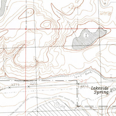 United States Geological Survey Lake Bowdoin, MT (1984, 24000-Scale) digital map
