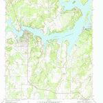 United States Geological Survey Lake Brownwood, TX (1969, 24000-Scale) digital map