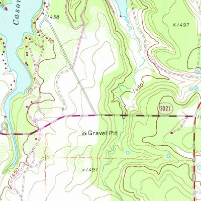 United States Geological Survey Lake Brownwood, TX (1969, 24000-Scale) digital map