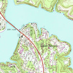 United States Geological Survey Lake Brownwood, TX (1969, 24000-Scale) digital map