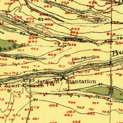 United States Geological Survey Lake Bruin, LA (1909, 24000-Scale) digital map