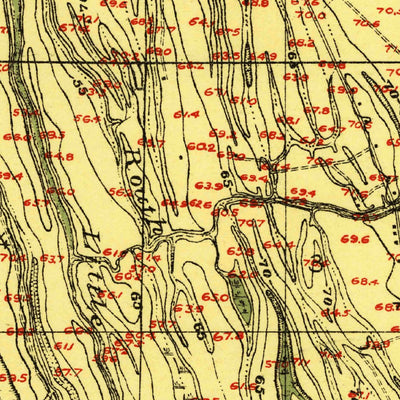 United States Geological Survey Lake Bruin, LA (1909, 24000-Scale) digital map