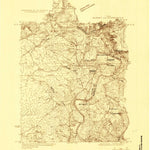United States Geological Survey Lake Buchanan, TX (1925, 48000-Scale) digital map