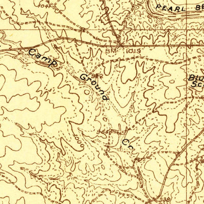United States Geological Survey Lake Buchanan, TX (1925, 48000-Scale) digital map