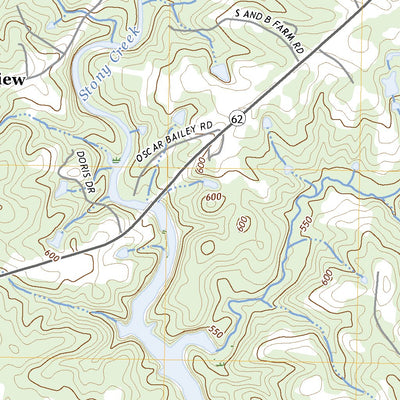 United States Geological Survey Lake Burlington, NC (2022, 24000-Scale) digital map