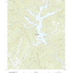 United States Geological Survey Lake Burton, GA (2020, 24000-Scale) digital map