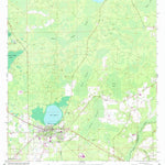 United States Geological Survey Lake Butler, FL (1966, 24000-Scale) digital map