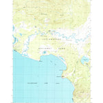 United States Geological Survey Lake Butte, WY (1986, 24000-Scale) digital map