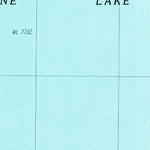 United States Geological Survey Lake Butte, WY (1986, 24000-Scale) digital map