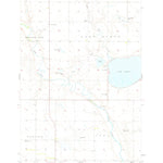 United States Geological Survey Lake Byron, SD (1956, 24000-Scale) digital map