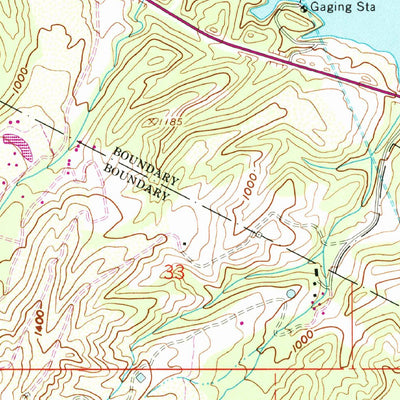 United States Geological Survey Lake Cachuma, CA (1959, 24000-Scale) digital map