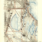 United States Geological Survey Lake Calumet, IL-IN (1929, 24000-Scale) digital map