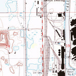 United States Geological Survey Lake Calumet, IL-IN (1991, 24000-Scale) digital map