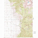 United States Geological Survey Lake Cameron, MT (1988, 24000-Scale) digital map