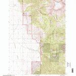 United States Geological Survey Lake Cameron, MT (1997, 24000-Scale) digital map