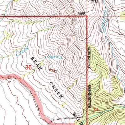 United States Geological Survey Lake Cameron, MT (1997, 24000-Scale) digital map